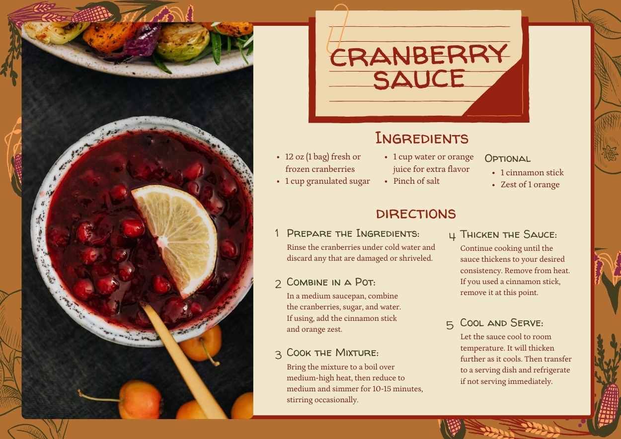 Vintage Thanksgiving Recipe Cards - slide 3