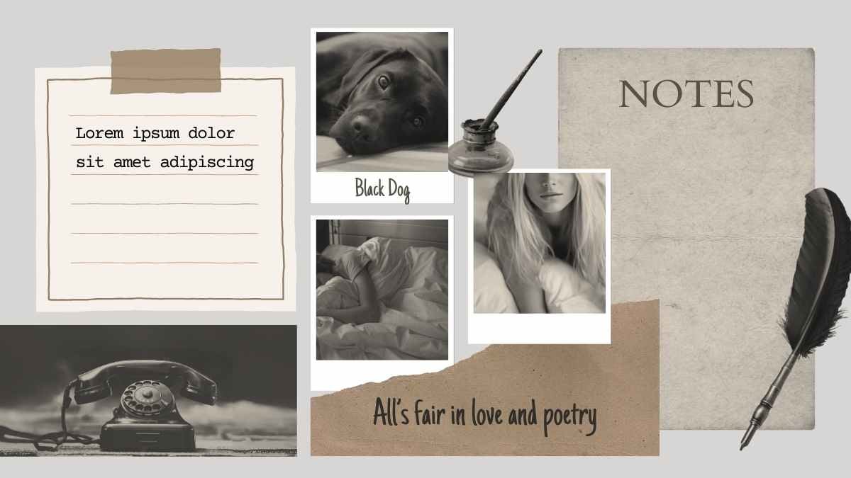 Vintage Tortured Poets Department Album Aesthetic for Swifties - slide 9