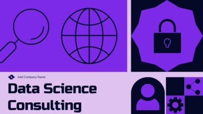 Purple Bold Data Science Consulting Slides