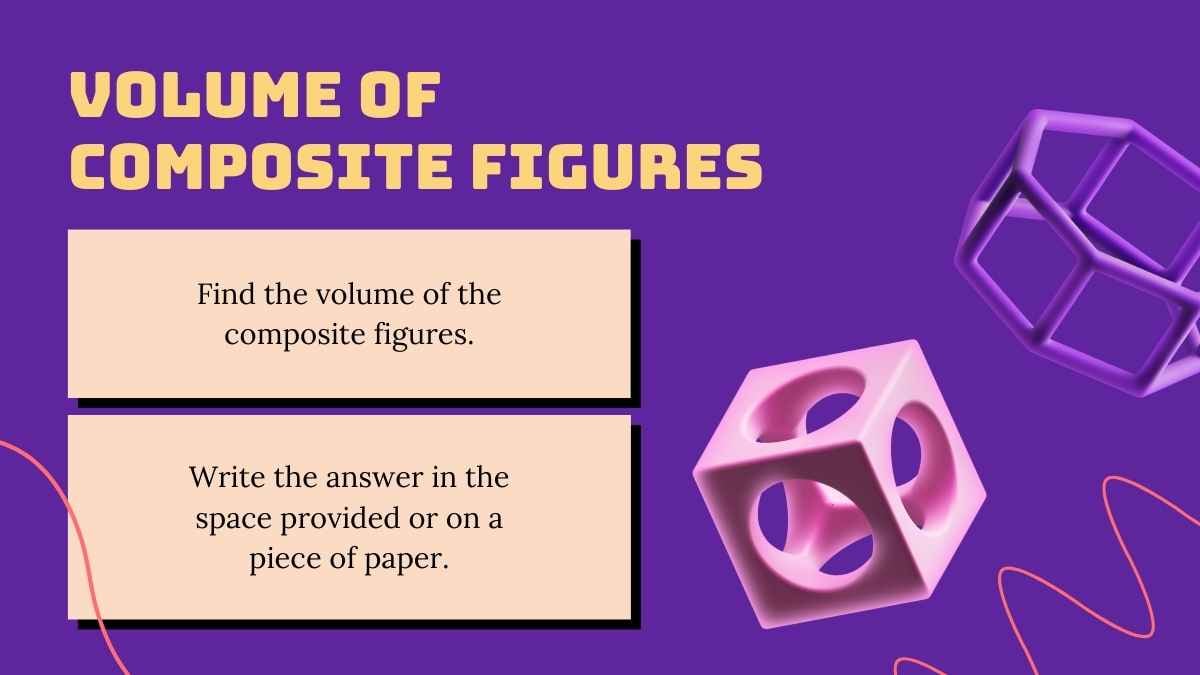 Volumes of Composite Solids Math Lesson for High School - slide 3