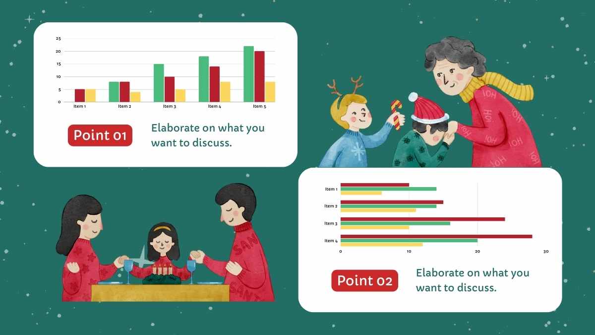 Slides de Proposta de Projeto para Mercados de Natal em Aquarela - deslizar 11