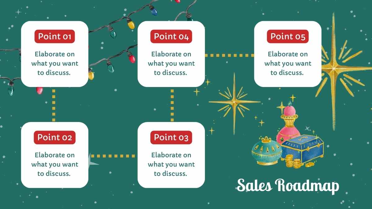 Plantillas de Propuesta de Proyecto para Mercados Navideños en Acuarela - diapositiva 14