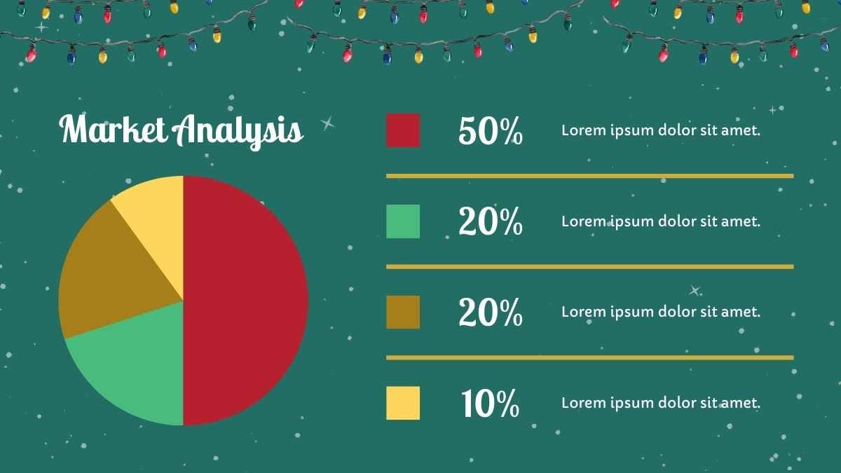 Plantillas de Propuesta de Proyecto para Mercados Navideños en Acuarela - diapositiva 9