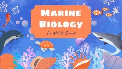 Watercolor Marine Biology Slides