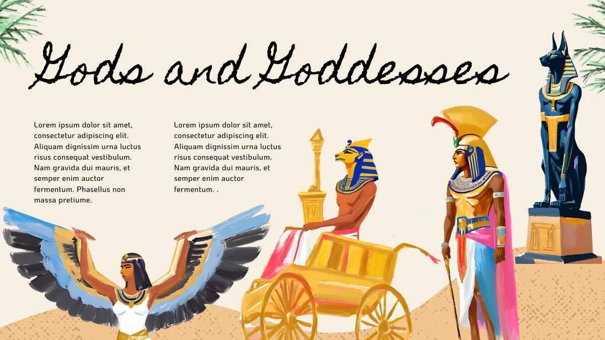 Watercolor Social Studies Egypt Slides - slide 8