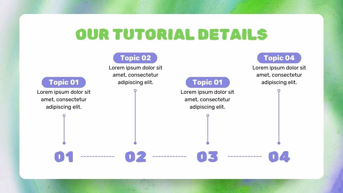 Watercolor T-Shirt Tie Dye Tutorial Slides - slide 8