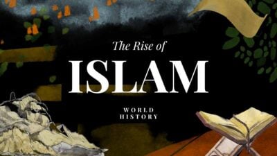 Watercolor The Rise of Islam World History