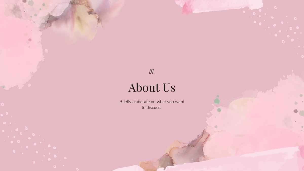 Wedding Band Portfolio Pink Elegant Business Slides - slide 6