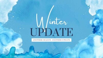 Winter Update Slides