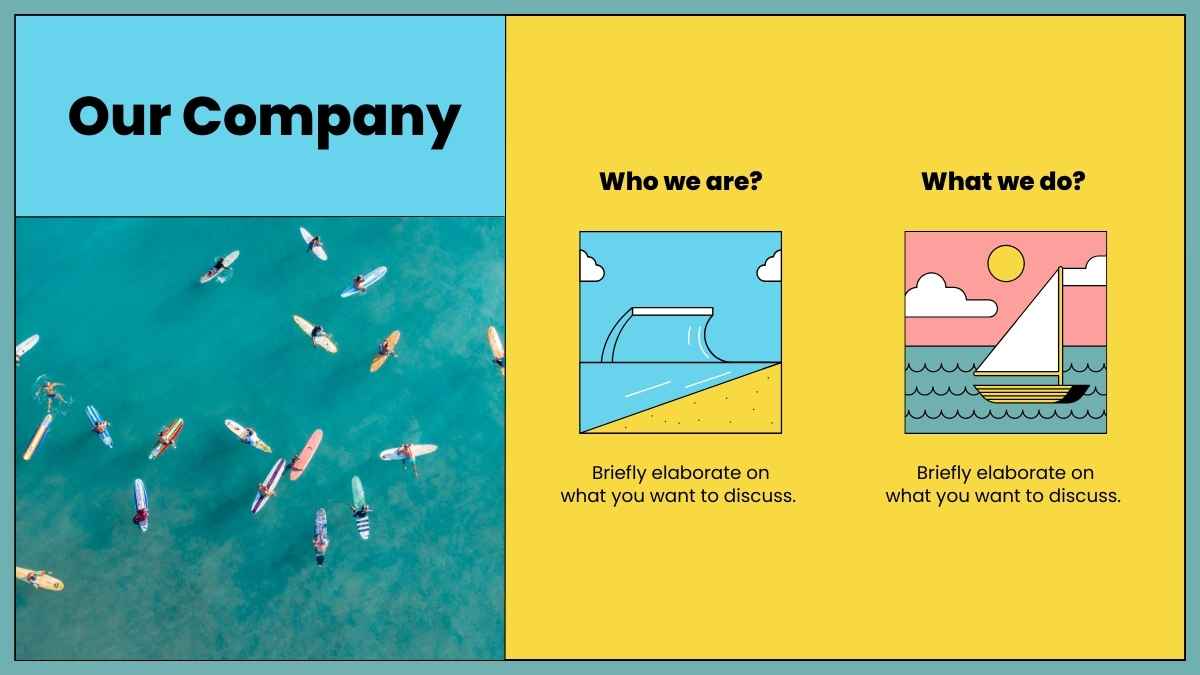 Retro Surf Brand Marketing Slides - slide 6