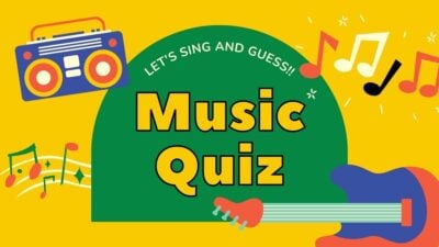 Animated Music Quiz Slides