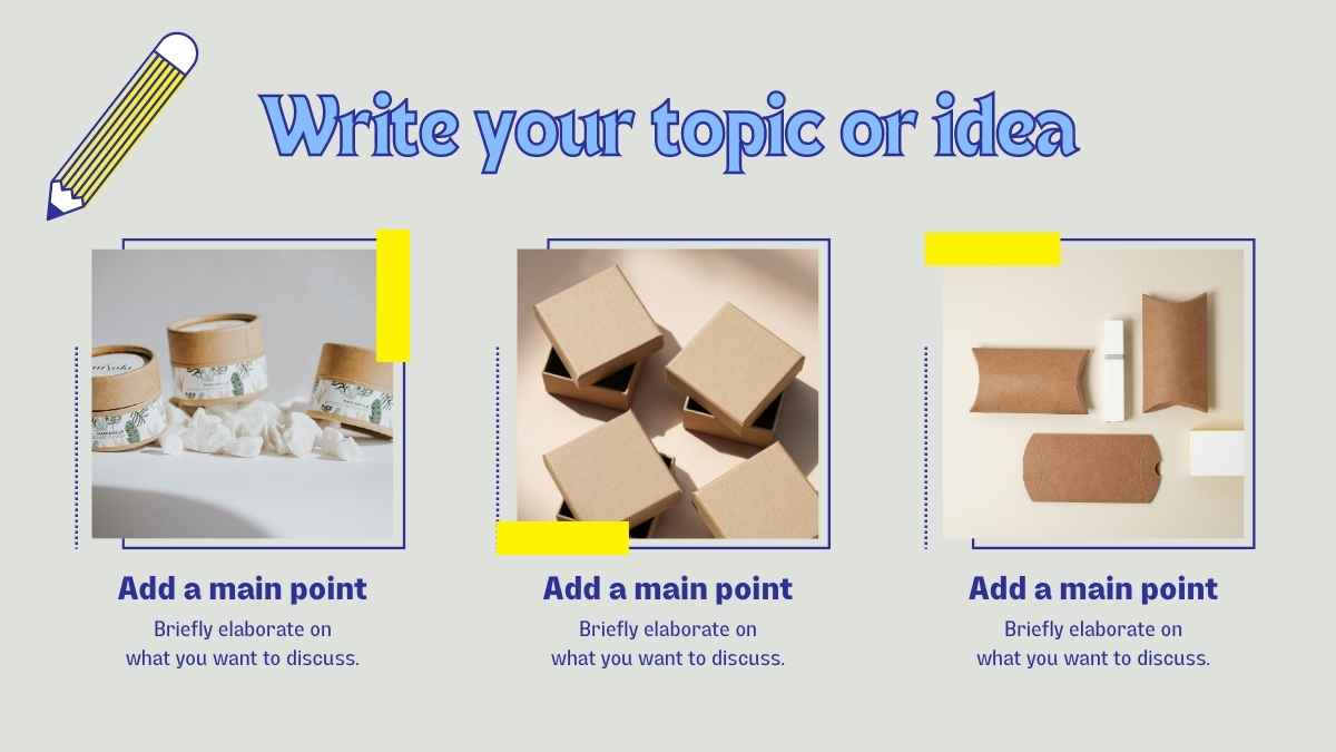 Packaging Graphic Design Yellow Lesson Slides - slide 10