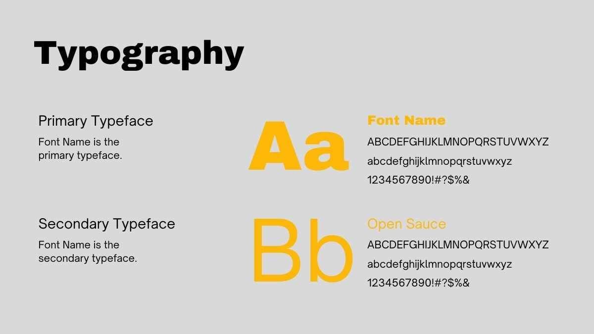 Plantillas Minimalistas para Kit de Branding Corporativo - diapositiva 15