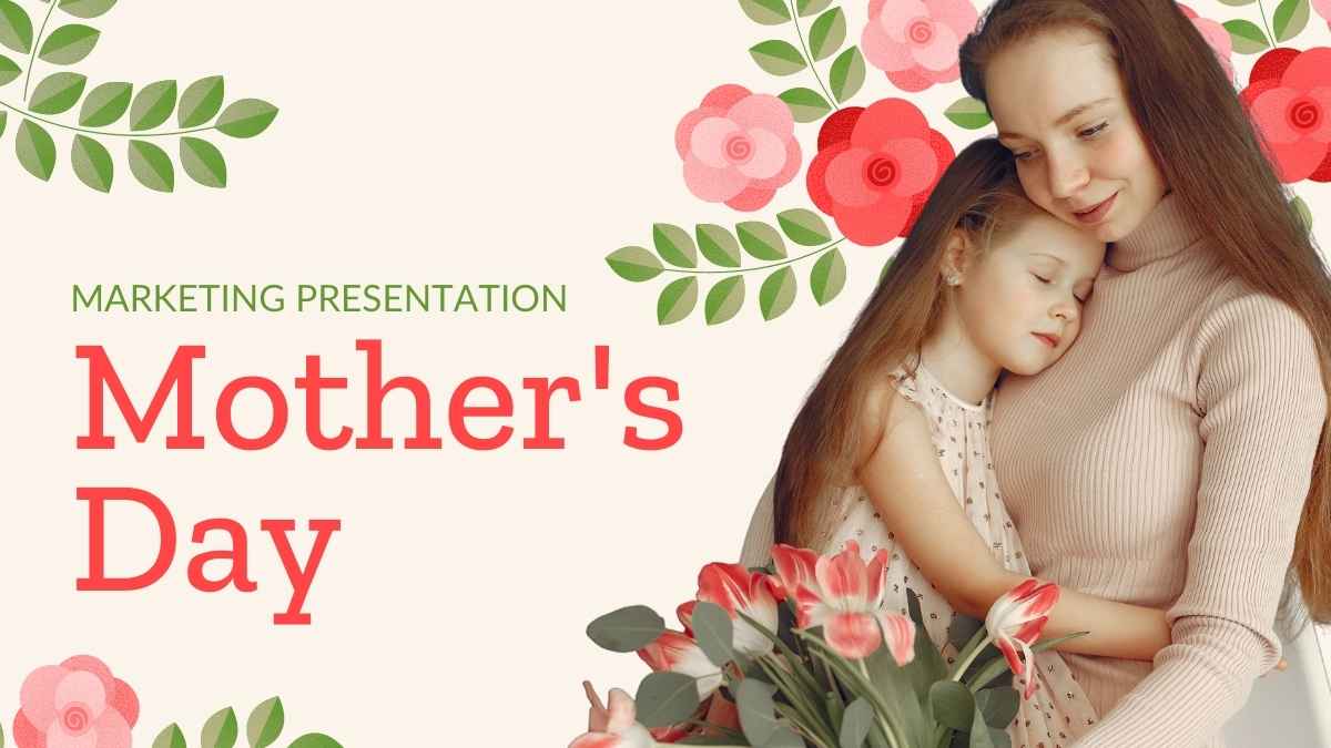 Floral Mother’s Day Marketing Slides - slide 1