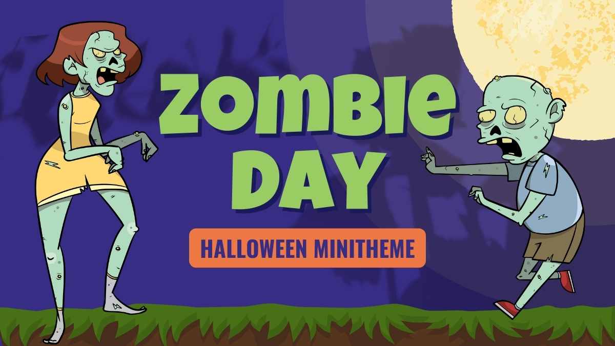 Tema Mini Slide Serangan Zombie - slide 1