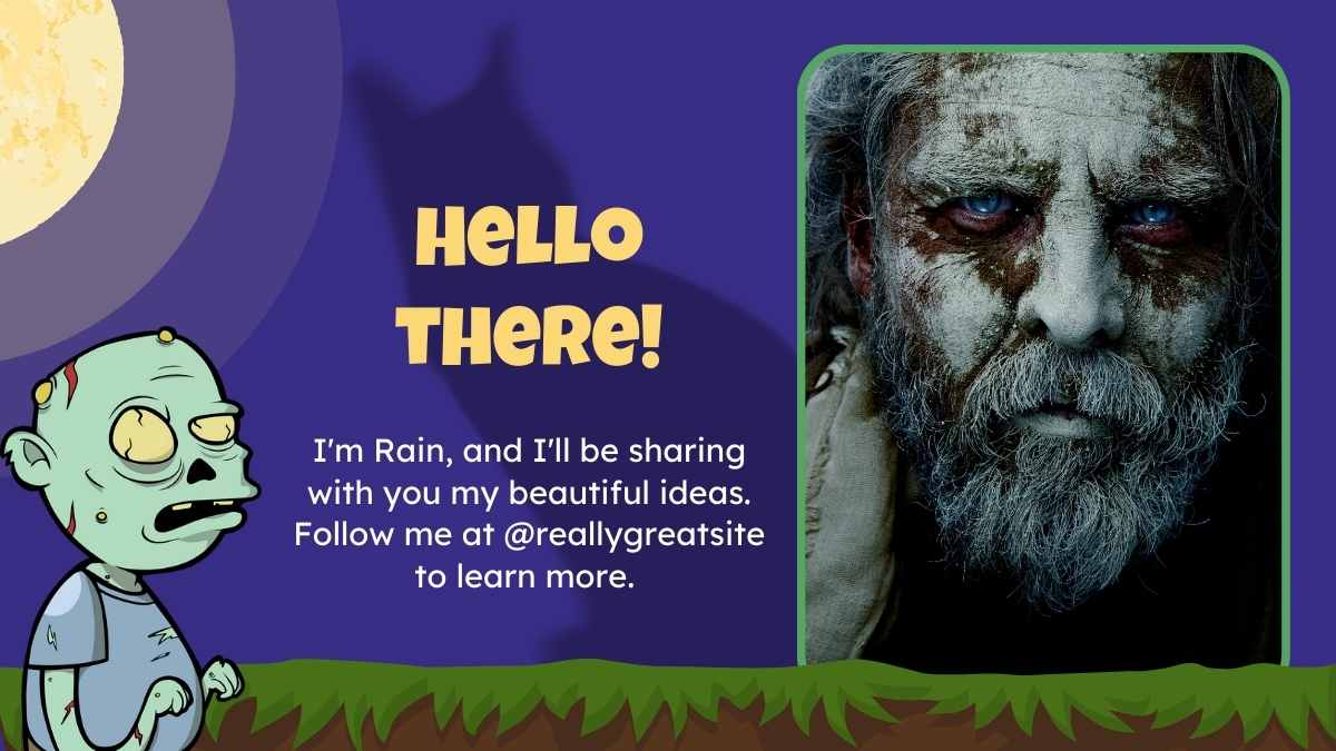 Zombie Day Minitheme Slides - slide 4