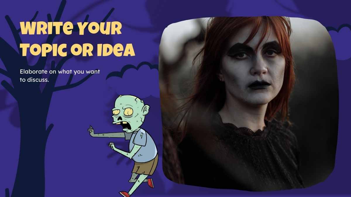 Zombie Day Minitheme Slides - slide 6