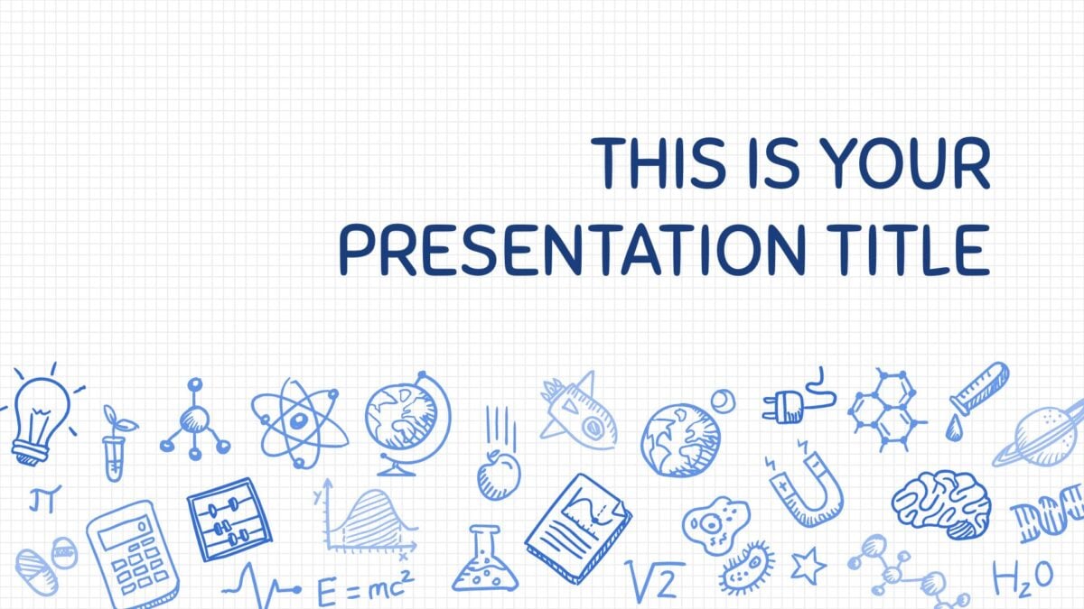 Slides Carnival Google Slides and PowerPoint Template free powerpoint template or google slides theme with science drawings