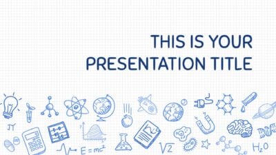 Slides Carnival Google Slides and PowerPoint Template free powerpoint template or google slides theme with science drawings